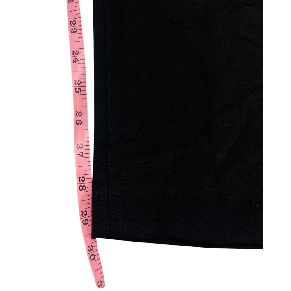 Ben Sherman The Original Men's Flat Front Dress Suit Pants 30x30 Black Stretch - Picture 6 of 7